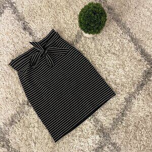 LOFT Striped Skirt